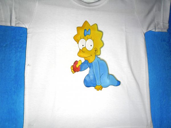 Camiseta Infantil Meg Simpson